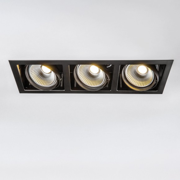 Встраиваемый светильник Lightstar 214138 Cardano под лампы 3xGU5.3 150W Встраиваемый светильник Lightstar 214138 Cardano под лампы 3xGU5.3 150W