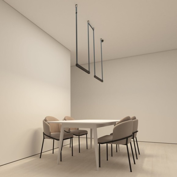 DK5572-BK Cветодиодный светильник на ременный шинопровод Denkirs Belty CRI90+ 4000К 1950Лм 24° 24Вт