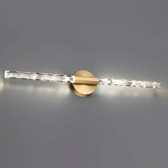 6679/6WL L-VISION ODL24 149 Настенный светильник античная бронза/металл/хрусталь IP20 LED 6W 360Лм 4000K ALETTA