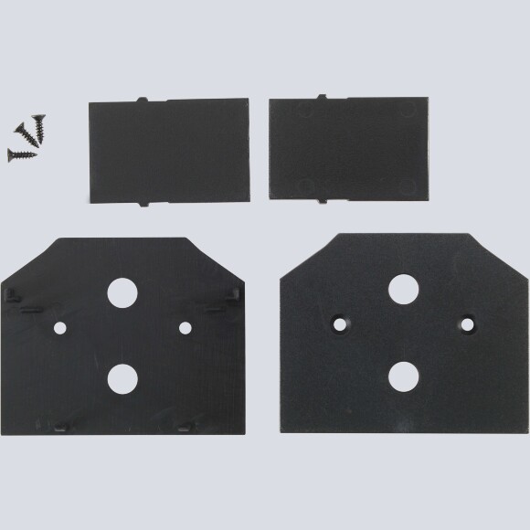 Заглушка для встраиваемого трека 220V в натяжной ПВХ потолок, в комплекте 4 шт Crystal Lux CLT 0.235 06 BL 1408/111
