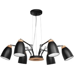 LOFT4402/6BL Подвесная люстра LOFT IT Watchman LOFT4402/6BL Подвесная люстра LOFT IT Watchman