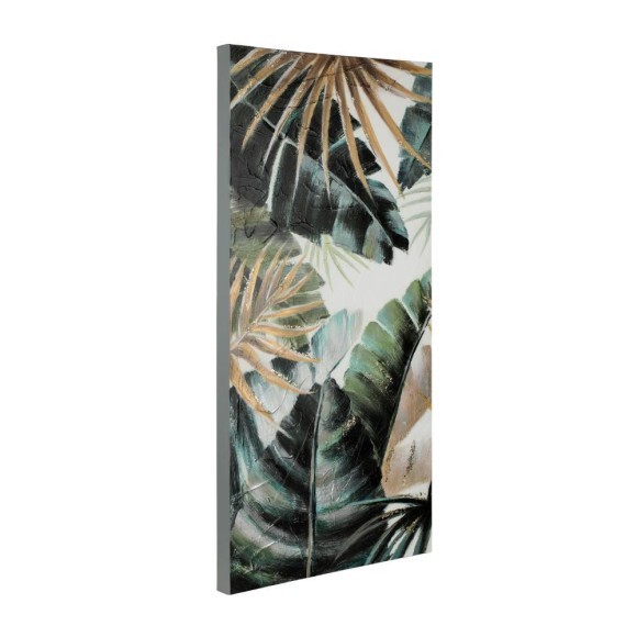 423046 ALAMINOS Картина L450 B37 H900 холст дерево пастельный темно-зеленый золотой