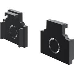 Комплект из 2 боковых заглушек для низкопрофильного шинопровода в ГКЛ 12.5мм TRAM034EC-42B Комплект из 2 боковых заглушек для низкопрофильного шинопровода в ГКЛ 12.5мм TRAM034EC-42B