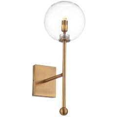SL1205.301.01 Светильник настенный ST-Luce Латунь/Прозрачный G9 1*5W SANDRO SL1205.301.01 Светильник настенный ST-Luce Латунь/Прозрачный G9 1*5W SANDRO