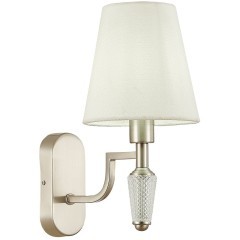 SLE105501-01 Светильник настенный Никель/Белый E14 1*40W REIMO SLE105501-01 Светильник настенный Никель/Белый E14 1*40W REIMO