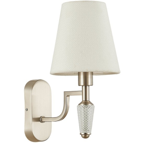 SLE105501-01 Светильник настенный Никель/Белый E14 1*40W REIMO