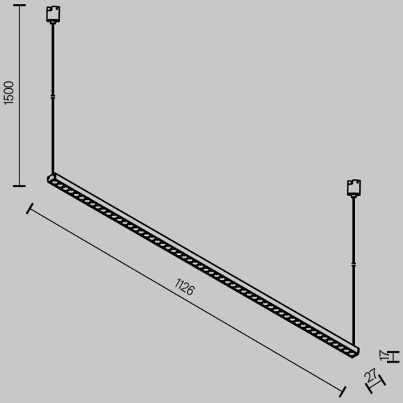 TR169-1-52W3K-M-B Светодиодный светильник на резиновый шинопровод Maytoni Elasity CRI90+ 3000К 1870Лм 36° 52Вт