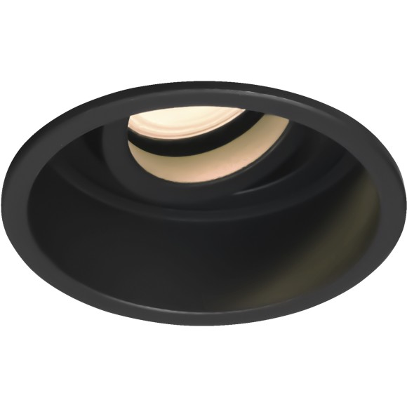ST261.408.01 Св-к встр. Черный GU10 1*50W IP20 D91,5xH5,2 220V Без ламп Встраиваемые светильники