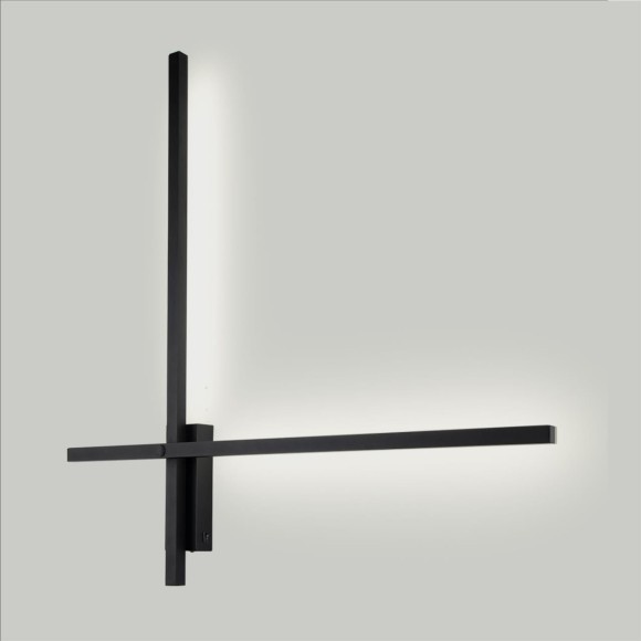 6546/28WL LEDIO LN23 023 чёрный Светильник настенный LED 28W 4000K 1040Лм 220V CLARK