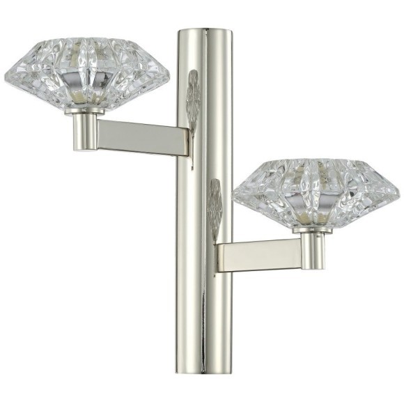 Бра Crystal Lux REBECA AP2 NICKEL