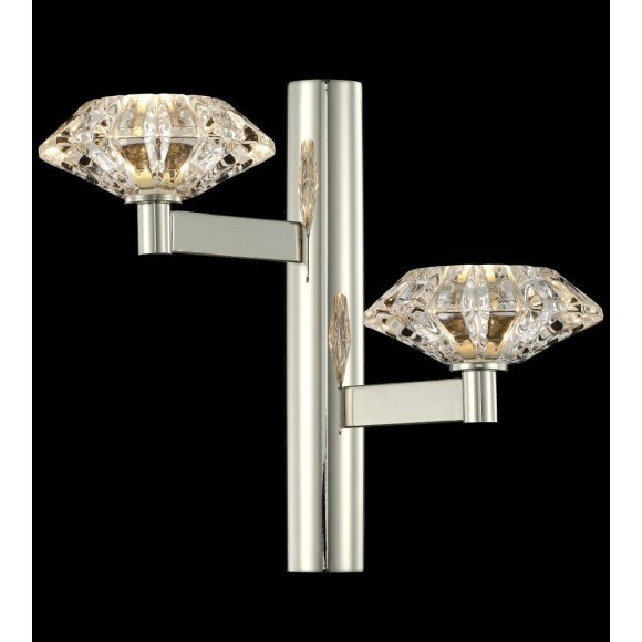 Бра Crystal Lux REBECA AP2 NICKEL Бра Crystal Lux REBECA AP2 NICKEL