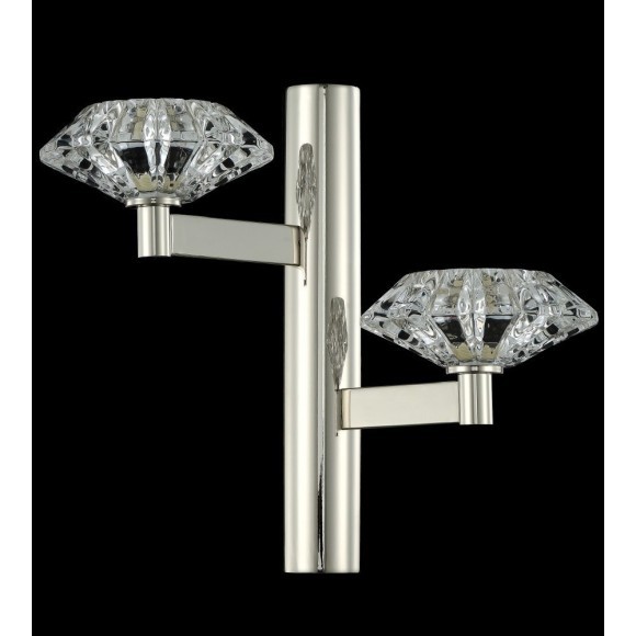 Бра Crystal Lux REBECA AP2 NICKEL Бра Crystal Lux REBECA AP2 NICKEL