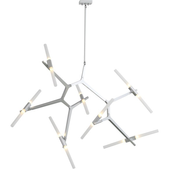 SL947.102.14 Люстра потолочная ST-Luce Серебристый/Белый G9 14*5W LACONICITA
