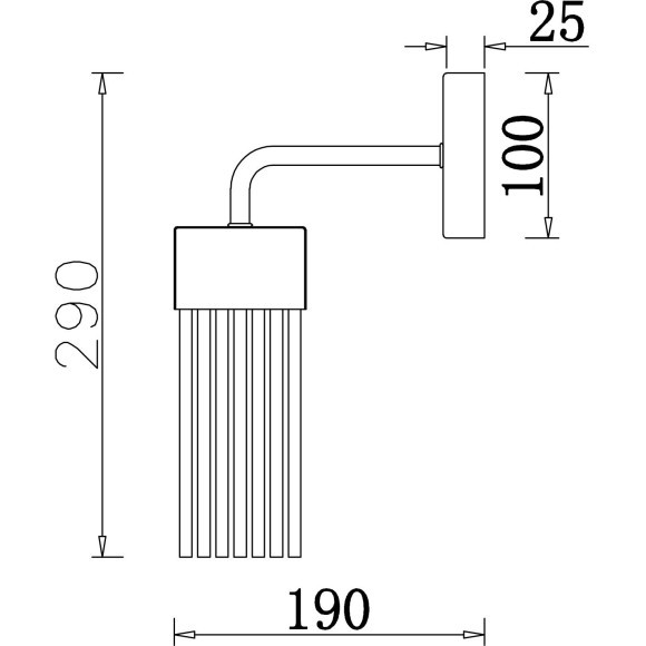 Бра Freya FR5050WL-01N Esala под лампу 1xE14 60W Бра Freya FR5050WL-01N Esala под лампу 1xE14 60W