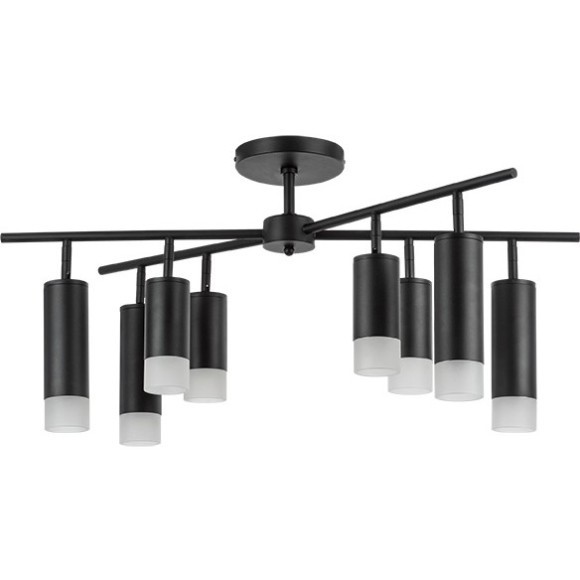 Люстра на штанге Lightstar LR7283748741 Rullo под лампы 8xGU10 400W