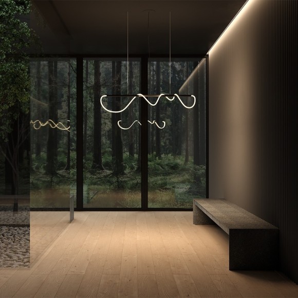 Подвесной светильник Maytoni MOD146PL-L30B3K