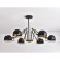Подвесной светильник Lumina Deco Valmonti LDP D015-6 BK