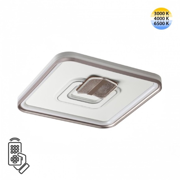 Светильник LED 85Вт 3000-6500K пульт ДУ Sonex GEMINI 7786/85L