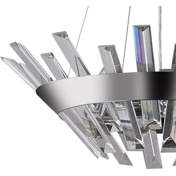 Люстра подвесная хрустальная 2116/09/04P Stilfort, серия Snowy