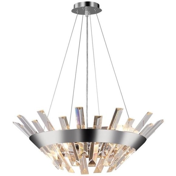 Люстра подвесная хрустальная 2116/09/04P Stilfort, серия Snowy