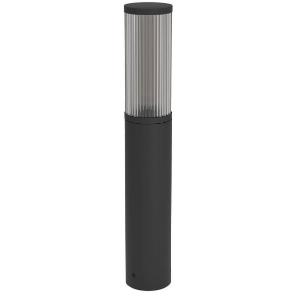 901034 Уличный напольный светильник SALLE, 1X15W (E27), IP54, H465, алюминий, пластик, чёрный/пластик, полупрозрачный