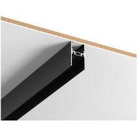 ST068.429.00 Магнитный накладной-подвесной шинопровод 2м черный ST Luce Skyflat