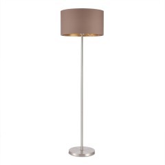 SLE300575-01 Светильник напольный Никель/Темно-бежевый, Золотистый E27 1*40W BRESCIA SLE300575-01 Светильник напольный Никель/Темно-бежевый, Золотистый E27 1*40W BRESCIA