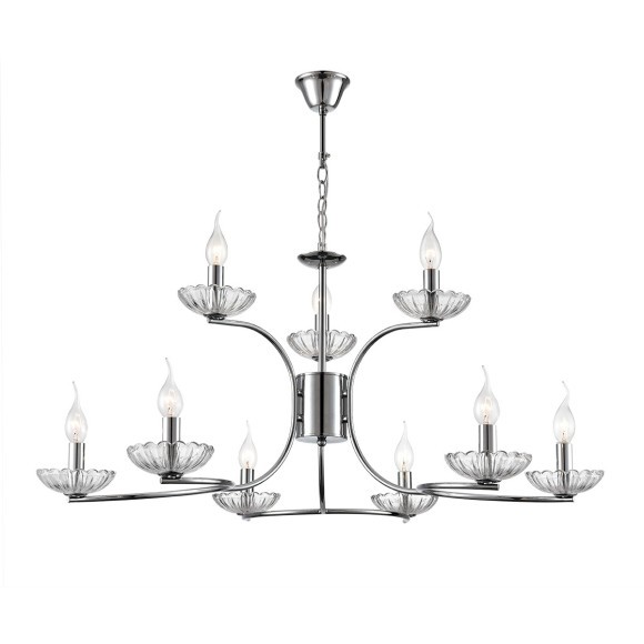 Люстра подвесная Е14 9*40W 220V LOLINA Lumion 8155/9 