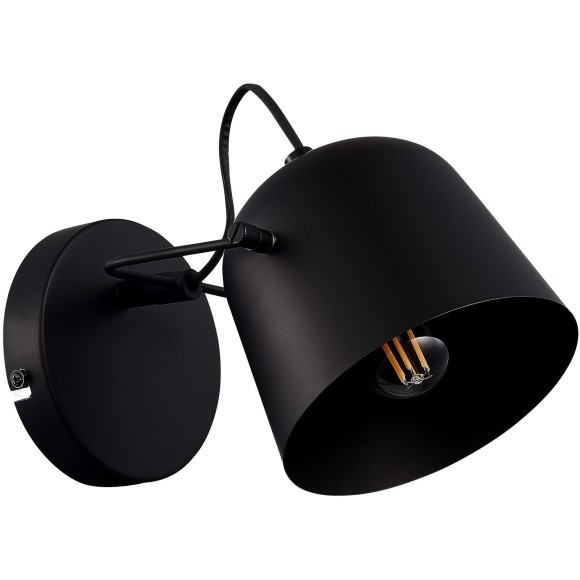 SLE1805-401-01 Светильник настенный Черный/Черный E27 1*40W BLANK