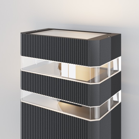 Уличный настенный светильник Maytoni O578WL-02B Unter den Linden IP54 под лампы 2xE27 60W