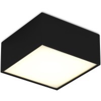 ST608.442.12 Светильник потолочный Черный LED 1*12W 4000K 1 080Lm Ra90 120° IP20 L120xW120xH55 180- Накладные светильники