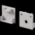 Комплект заглушек (для профиля 20×20) 2 шт., 642077