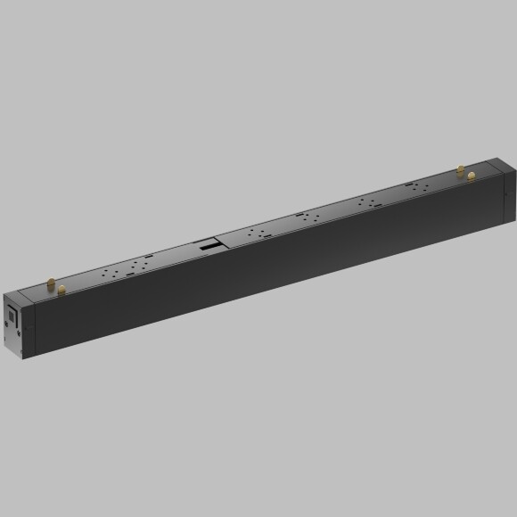 DK8004-CONN-BK Трековый черный светодиодный светильник-коннектор Denkirs SMART GRILL 18Вт, 1520Лм, CRI90, 3000K-6000K, 24°