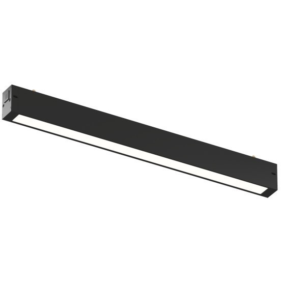 DK8004-CONN-BK Трековый черный светодиодный светильник-коннектор Denkirs SMART GRILL 18Вт, 1520Лм, CRI90, 3000K-6000K, 24°