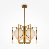 Люстра потолочная Maytoni MOD099PL-06G Marmo под лампы 6xE14 40W