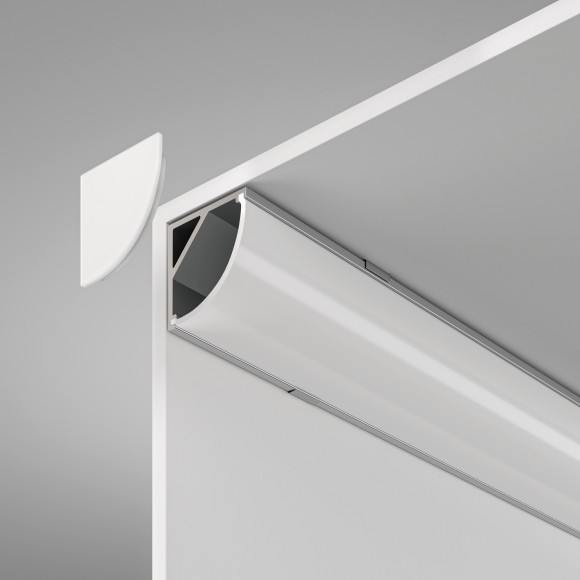 Алюминиевый профиль накладной 16x16 R ALM008S-2M