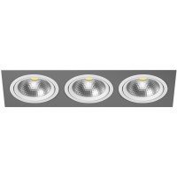 Встраиваемый светильник Lightstar i839060606 Intero 111 под лампы 3xGU10 150W