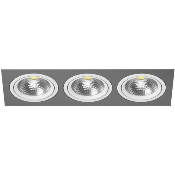 Встраиваемый светильник Lightstar i839060606 Intero 111 под лампы 3xGU10 150W