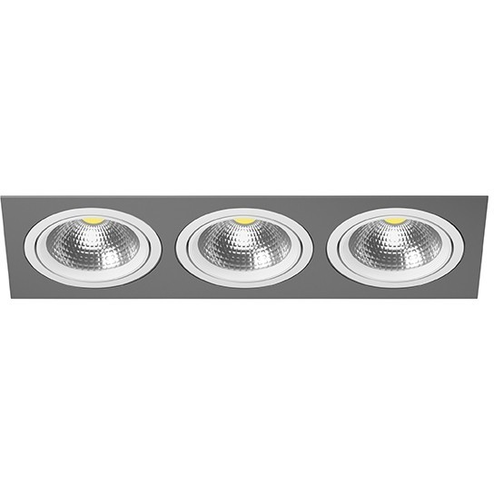 Встраиваемый светильник Lightstar i839060606 Intero 111 под лампы 3xGU10 150W