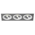 Встраиваемый светильник Lightstar i839060606 Intero 111 под лампы 3xGU10 150W Встраиваемый светильник Lightstar i839060606 Intero 111 под лампы 3xGU10 150W