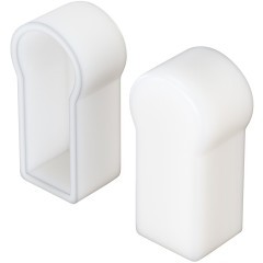 Заглушка для гибкого неона 17x8мм 2 шт. 20053