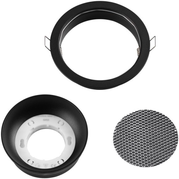 371004 Светильник встраиваемый Novotech WIR IP20 GX53 12W 220-240V GEMINI