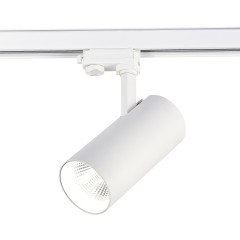 ST661.546.40 Св-к трек. Белый LED 1*40W 4000K 3 200Lm Ra90 38° IP20 L190xW85xH265 165-265V Трехфазная трековая система