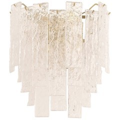 Бра Crystal Lux RICARDO AP3 BRASS