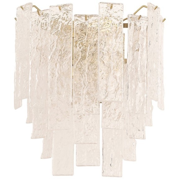 Бра Crystal Lux RICARDO AP3 BRASS