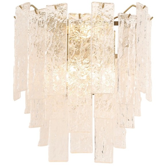 Бра Crystal Lux RICARDO AP3 BRASS