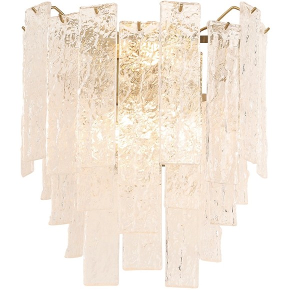 Бра Crystal Lux RICARDO AP3 BRASS