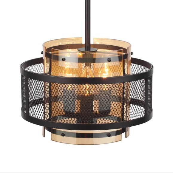 8007/3 MODERNI LN24 черный/черный, золотой металл/металл, стекло Подвесной светильник Е14 3*40W 220V Zarina 8007/3 MODERNI LN24 черный/черный, золотой металл/металл, стекло Подвесной светильник Е14 3*40W 220V Zarina