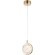 Светильник подвесной Crystal Lux CIELO SP6W LED GOLD