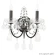 Бра Crystal Lux ODELIS AP2 BROWN